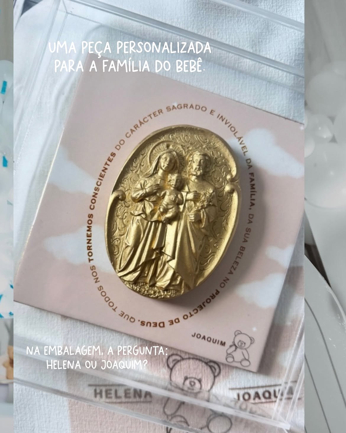 Medalha Sagrada Família